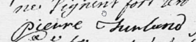 Signature sur acte de mariage dans registre paroissial Montceaux-l'Étoile-1751